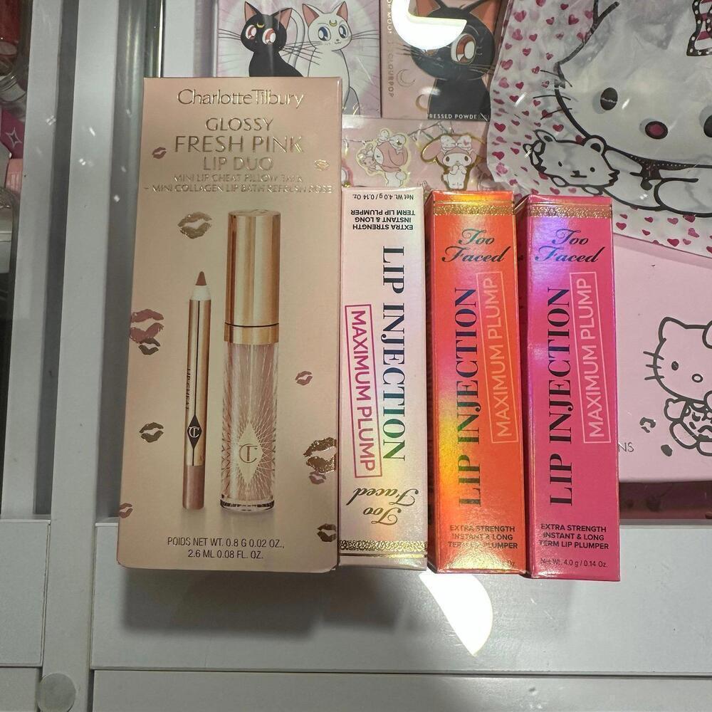 Charlotte Tilbury and Too Faced Set